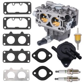 Cylinman 16100-Z9E-033 Carburetor Fit for Honda GX630 GX690 V Twin Cylinder GX630R GX690R GX630RH 16100-Z9E-023 With 16700-Z6L-003 Fuel Pump
