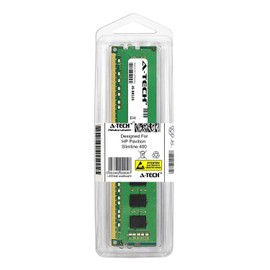 A-Tech 8GB Module for HP Pavilion Slimline 400 Desktop & Workstation Motherboard Compatible DDR3/DDR3L PC3-12800 1600Mhz Memory Ram (ATMS305720B25781X1)