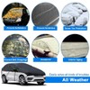Universal SUV MPVHalf Car Cover Waterproof All Weather, Hail Protector