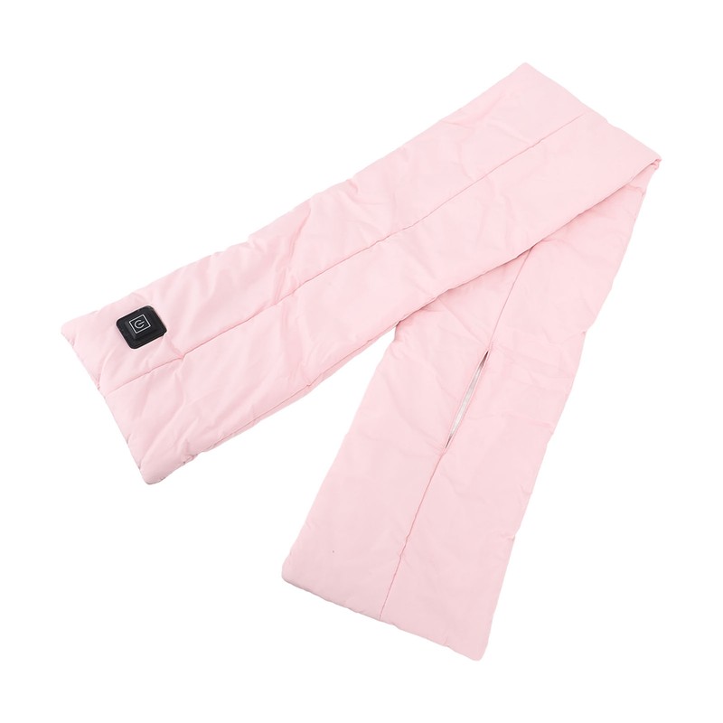 USB Heating Neck Pad Temperature Adjustable Heated Scarf Winter Warm