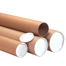The Boxery Brown Shipping Mailing Tubes 3x12'' 24/cs