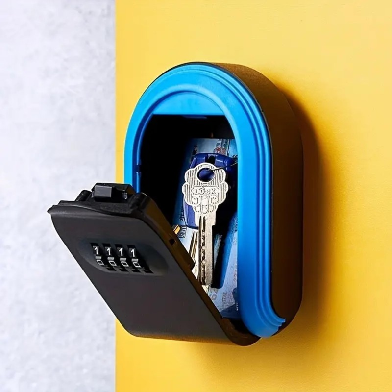 Thingymabob Secure Lockable Key Box with Combination (Black)