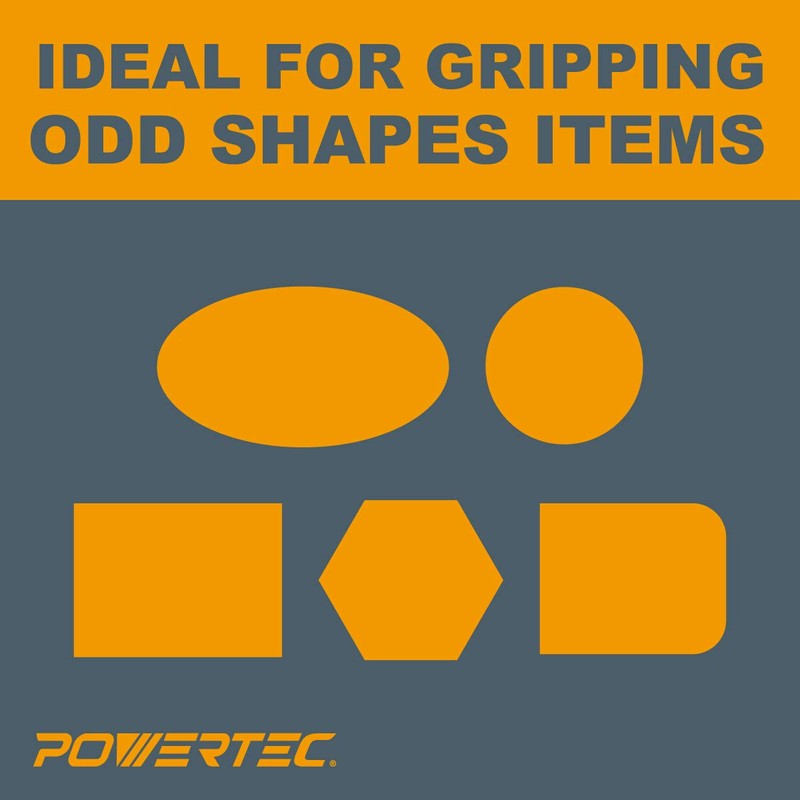 POWERTEC Strap Clamps for Woodworking – Quick Release Band Clamps,