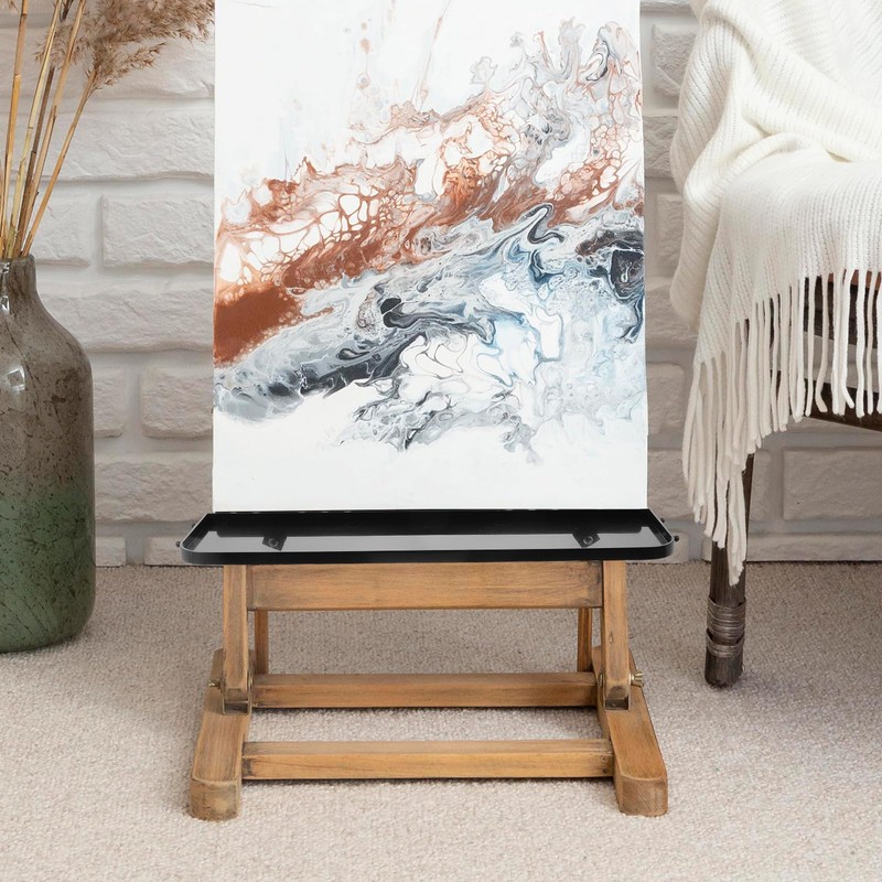 OHPHCALL Easel Tray Aluminum Paint Holder Easel Replacement Parts Painting