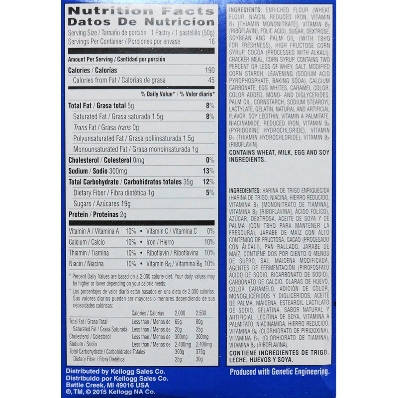 Pop-Tarts Frosted Cookies & Creme Toaster Pastries