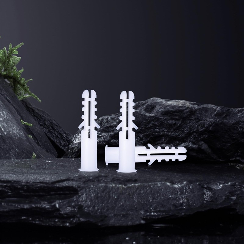 300Pcs S4 (4mm) Expansion Anchor Kit with 6mm Drill Bit