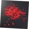 LABRIMP Heart Shaped Confetti for Romantic Celebrations for Weddings Anniversaries