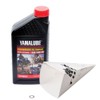 Tusk 2-Stroke Transmission Oil Change Kit Yamalube All Purpose 10W-40