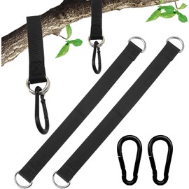 Panexf Set of 2 Swing Attachment Tree Hammock Attachment Hanging Chair Attachment with 2 Premium Carabiners (50 cm)