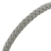 COOLSTEELANDBEYOND Minimalist Men's Women's Thin Braided Leather Bangle Sweatband Bracelet