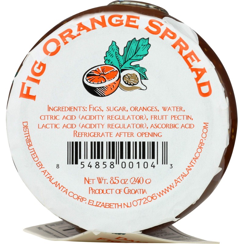 Dalmatia Spread Fig Orange, 8.5 oz