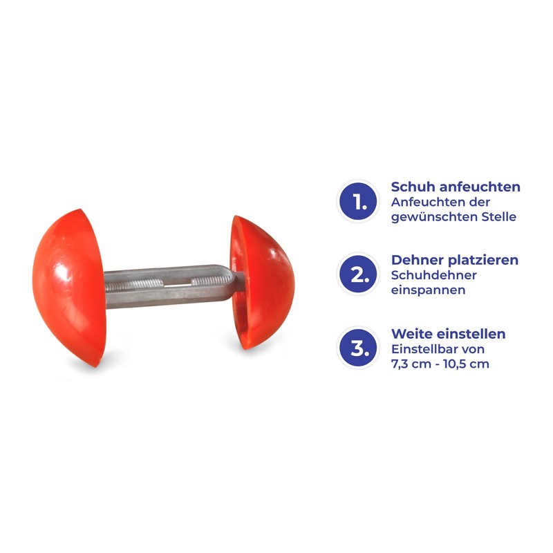 Maximex Shoe Stretcher 1 Pair Simply Moisten and Clamp Shoe