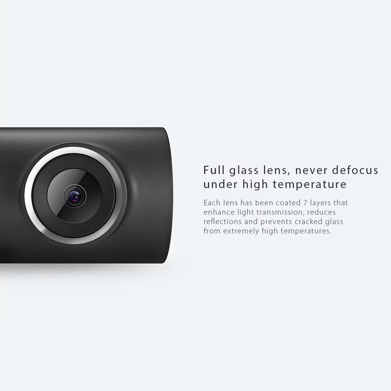 70mai English Voice Control Car Dash Cam, 1080P Full HD