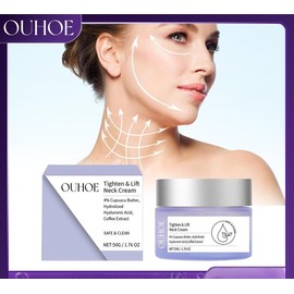 OUHOE Tighten Lift Neck Cream，Deeply Moisturizes, Nourishes Dryness, Lifts The Neck, And Leaves The Skin Comfortable And Elastic After Use. - PCS: 2 PCS