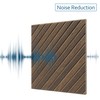 16-Pack Acoustic Wall Panels, 11.8" x 11.8" Peel and Stick