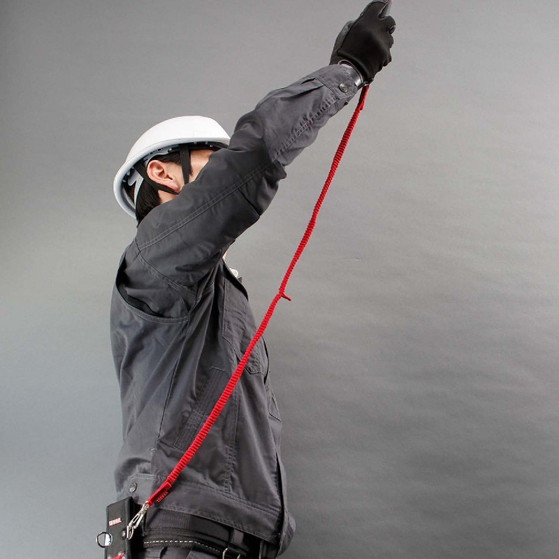 VESSEL SC-W90B Fall Prevention Cord, Load Capacity 2.2 lbs (1