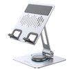 JETech Soporte para Tableta, Base Giratoria de 360°, Plateado