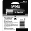 Duracell AA Alkaline Batteries 4 Pack Long-Lasting CopperTop Power for