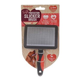 Rosewood Soft Protection Slicker Brush for Dogs, Large
