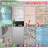 GQIRIL Corner Shower Caddy Shelves - Suction Cup Shower Organizer