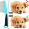 Dog Comb Flea Comb Fine Tooth Tear Stain Grooming Comb