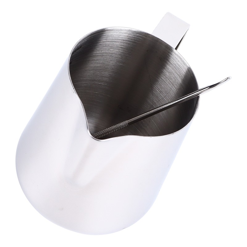 Milk Frothing Pitcher 350ml 304 Stainless Steel Milk Jug Coffee