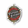 AMA SHOP Customizable tattoo studio sticker with your pvc logo