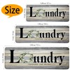 Laundry Room Organization, 20"X47" Non-Slip Laundry Room Runner, Waterproof Kitchen