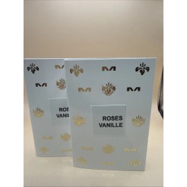 MANCERA ROSES VANILLE EDP 2.0ml .06fl oz x 2 COLOGNE PERFUME SPRAY SAMPLES