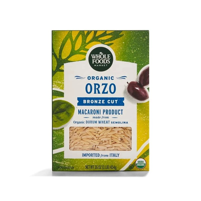 Whole Foods Market, Organic Orzo, 16 Ounce
