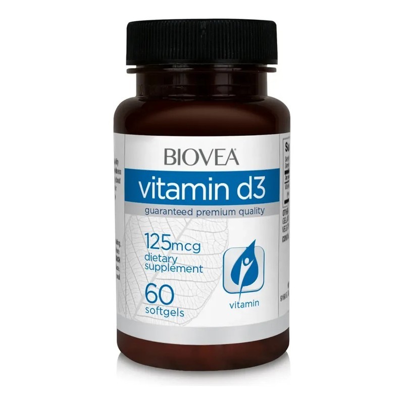 Biovea Vitamina D 60 Softgels Suplemento Vitalidad 112026