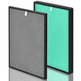 PH950 Filters Compatible with Turonic PH950 HEPA Air Pu-rifier and Extract-All AMB1 Purifier, 4 Stages of Filtration with True HEPA13, Cotton filter, Activated Carbon and Cold Catalyst filter