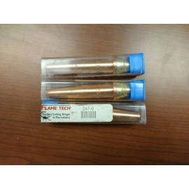 FLAME TECH 261-0 PROPANE / NATURAL GAS CUTTING TIP (LOT OF 3)