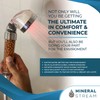 MineralStream LED Ionic Shower Head | High Pressure Handheld Showerhead