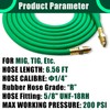 5FT, 6,56FT, 10FT Argon Gas Hose, Inert Gas Welding Hoses