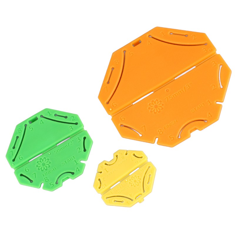 3pcs Flower Maker Set DIY Handcraft Quick Easily Kanzashi Flower