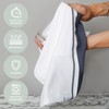 100% Cotton Tea Towel - Midnight Blue Stripe Pattern, Pack