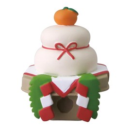 Decole Splendid Kagami Mochi Size: Approx. W4cm D4cm H5.2cm ZSG-35582G