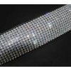 BLVD New 15'' 38cm Bling Rhinestone Leather D Type Crystal
