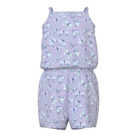 NAME IT Girls' Nmfvigga Strap Suit, Purple Heather