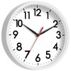 AKCISOT Wall Clock, Modern Small Wall Clocks Battery Operated 8