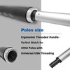 CHILI TOOLS 7 Inch Stainless Steel Pole Scraper -1.8mm Heavy