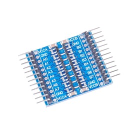LIVISN 8-Channel IIC UART SPI TTL Bi-Directional Logic Level Conversion Module 3.3V-5V 5V-3.3V - Bent Pins