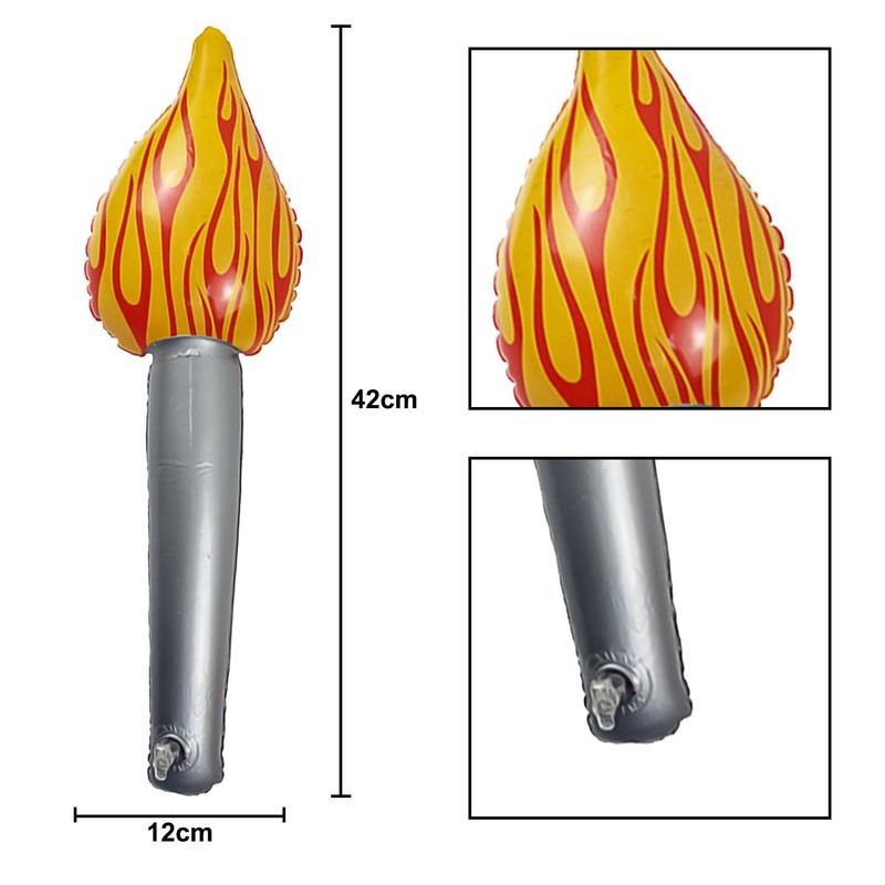 Nereds Inflatable Torch Blow up Olympic Torches Inflatable Party Props