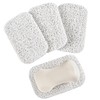 4 Pack Soap Holder Pad，Soap Holder for Kitchen & Bathroom，White
