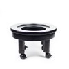 Noel Asmar Pedicure Cart Risers, Premium Pedicure Spa Accessories (Black)