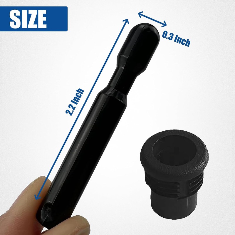FODZ-5421850-A - 2 pomos de bloqueo de puerta + 2