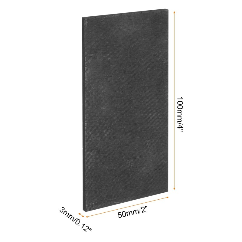 sourcing map Graphite Block Ingot Rectangle Graphite Electrode Plate Board