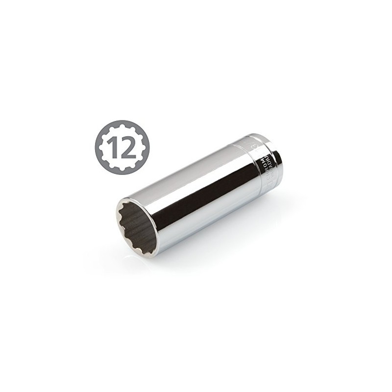 TEKTON 1/2 Inch Drive x 13/16 Inch Deep 12-Point Socket
