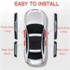 For Jeep Gladiator 4PCS Car Door Scuff Sill Cover Panel